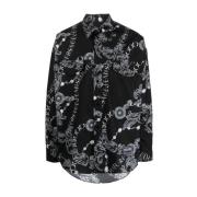 Versace Jeans Couture Long Sleeve Tops Black, Herr