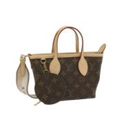 Louis Vuitton Vintage Pre-owned Canvas louis-vuitton-vskor Brown, Dam