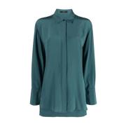 Joseph Long Sleeve Tops Green, Dam