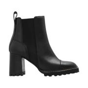 See by Chloé Mallory Ankelboots med Klack Black, Dam
