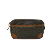 Louis Vuitton Vintage Pre-owned Canvas louis-vuitton-vskor Brown, Dam