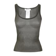 Max Mara Sleeveless Tops Green, Dam