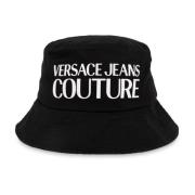 Versace Jeans Couture Hinkhatt med logotyp Black, Herr