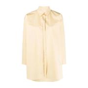 Jil Sander Long Sleeve Tops Beige, Dam