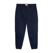 Ami Paris Straight Trousers Blue, Herr