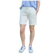 Mason's Studded Bermuda Shorts White, Dam