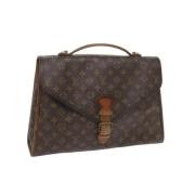 Louis Vuitton Vintage Pre-owned Canvas handvskor Brown, Dam