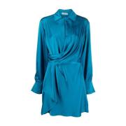 Simkhai Short Dresses Blue, Dam