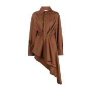 The Attico Blouses Brown, Dam