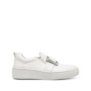 Sergio Rossi Sneakers White, Dam