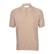 Paolo Fiorillo Capri Polo Shirts Beige, Herr