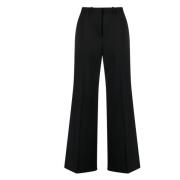 Marine Serre Trousers Black, Dam