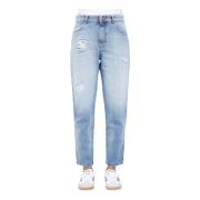 ViCOLO Loose-fit Jeans Blue, Dam