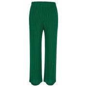 Issey Miyake Wide Trousers Green, Dam
