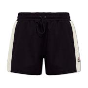 Moncler Bomullsshorts Blue, Dam