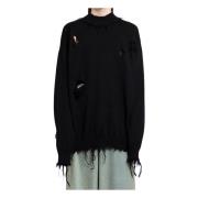 Vetements Knitwear Black, Herr