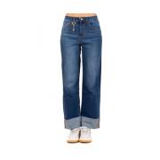 Luckylu Dam Casual Byxor Blue, Dam