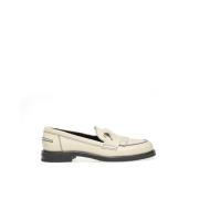 Frau Lack Skal Loafer White, Dam