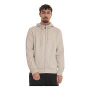 Boss Saggy Zip sweatshirt with hood Beige, Herr