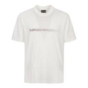 Emporio Armani Crema T-Shirt White, Herr