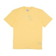 Karl Kani Essential Tee Gul Streetwear Yellow, Herr