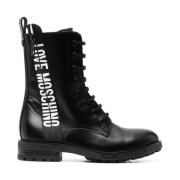 Moschino Ankle Boots Black, Dam