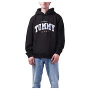 Tommy Jeans Hoodies Black, Herr
