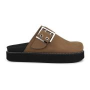 Ganni Sliders Brown, Dam