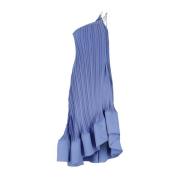 Lanvin Midi Dresses Blue, Dam
