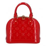 Louis Vuitton Vintage Pre-owned Laeder crossbodyvskor Red, Dam