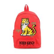 Kenzo Backpacks Red, Dam