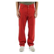 Replay Trousers Red, Herr