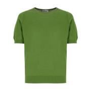 John Smedley T-Shirts Green, Herr
