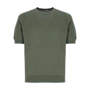 John Smedley T-Shirts Green, Herr