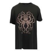 Etro Stiliga T-shirts för män och kvinnor Black, Dam