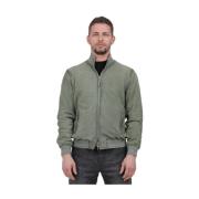 The Jack Leathers Leather Jackets Green, Herr