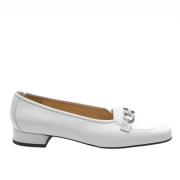 Salvatore Ferragamo Pre-owned Pre-owned Laeder lgskor White, Dam