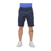 Mason's Casual Shorts Blue, Herr