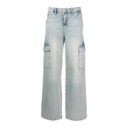 7 For All Mankind Trousers Blue, Dam