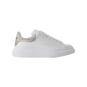 Alexander McQueen Laeder sneakers White, Herr