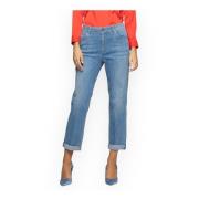 Kocca Straight Jeans Blue, Dam