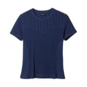 Desigual T-Shirts Blue, Dam