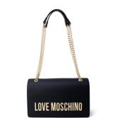 Moschino Handbags Black, Dam