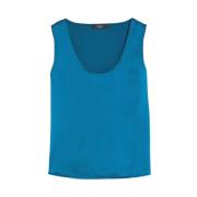 Max Mara Weekend Sleeveless Tops Blue, Dam