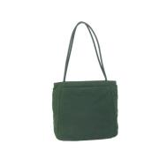 Prada Vintage Pre-owned Nylon prada-vskor Green, Dam