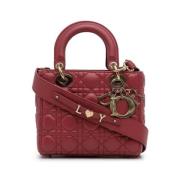 Dior Vintage Pre-owned Laeder dior-vskor Red, Dam