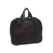 Balenciaga Vintage Pre-owned Laeder handvskor Brown, Dam