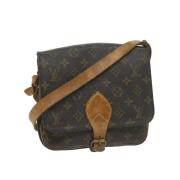 Louis Vuitton Vintage Pre-owned Canvas louis-vuitton-vskor Brown, Dam