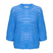 InWear Round-neck Knitwear Blue, Dam