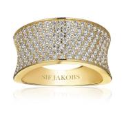 Sif Jakobs Jewellery Ring Felline Concavo Yellow, Dam